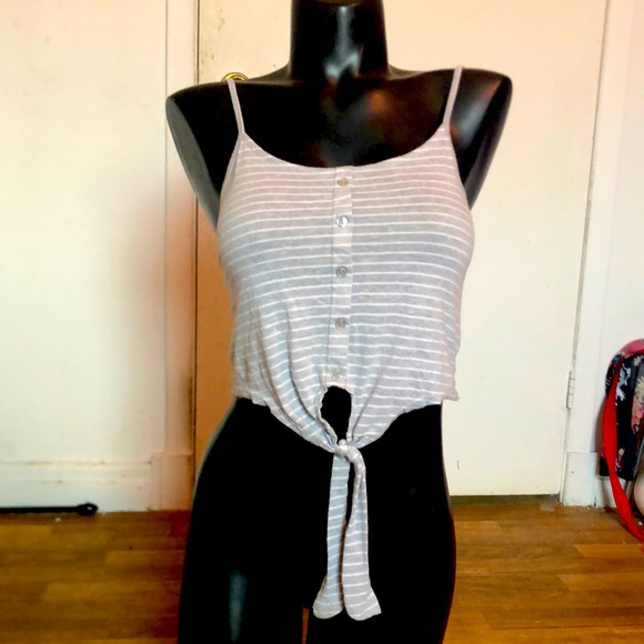 Grey crop top - Picture 1 of 1